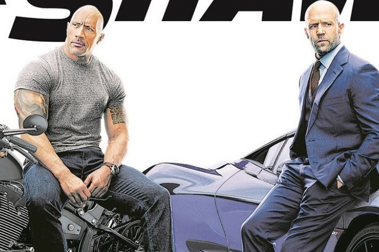 Továbbra is a kasszasikerlista élén áll a Halálos iramban: Hobbs & Shaw